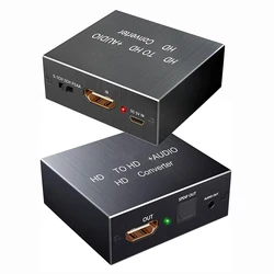 Extractor de Audio HDMI a SPDIF Óptico Dolby DTS y Auriculares