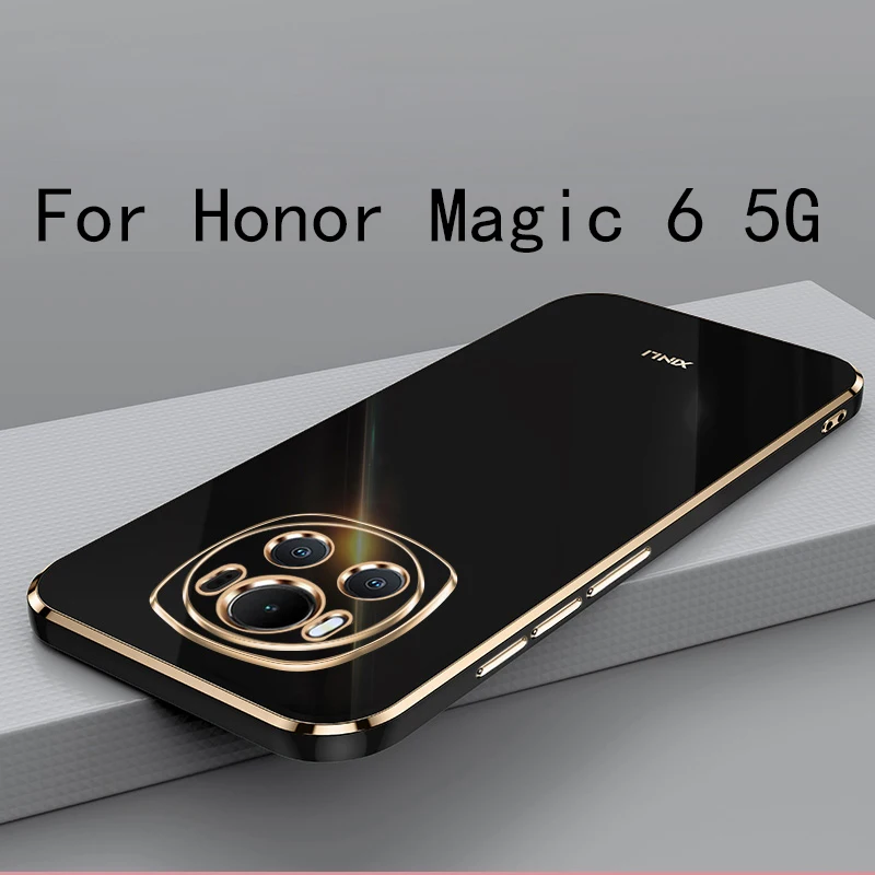 Para Honor Magic 6 5G funda para Magic 6 5G funda protectora de cámara antihuellas de TPU suave de alta calidad - imagen 2