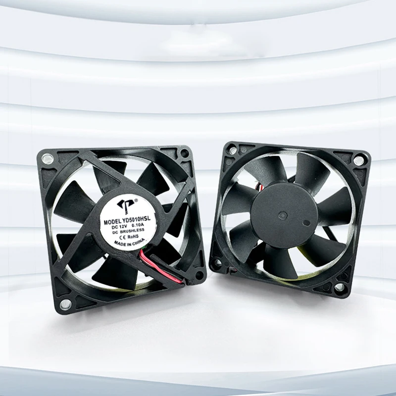 Ventilador de refrigeración DC 5V 12V 24V 70*70*25mm 7025 ventilador de escape rodamiento de aceite inversor fuente de alimentación chasis enfriador para enrutador TV B6