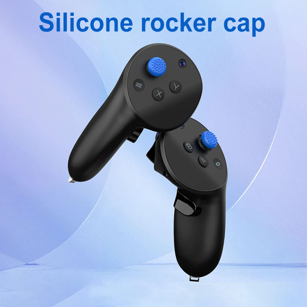 Tapas de repuesto para Thumbstick de controlador, cubierta de silicona táctil para Meta Quest 3/Quest2/Pico 4/Quest Pro - imagen 4