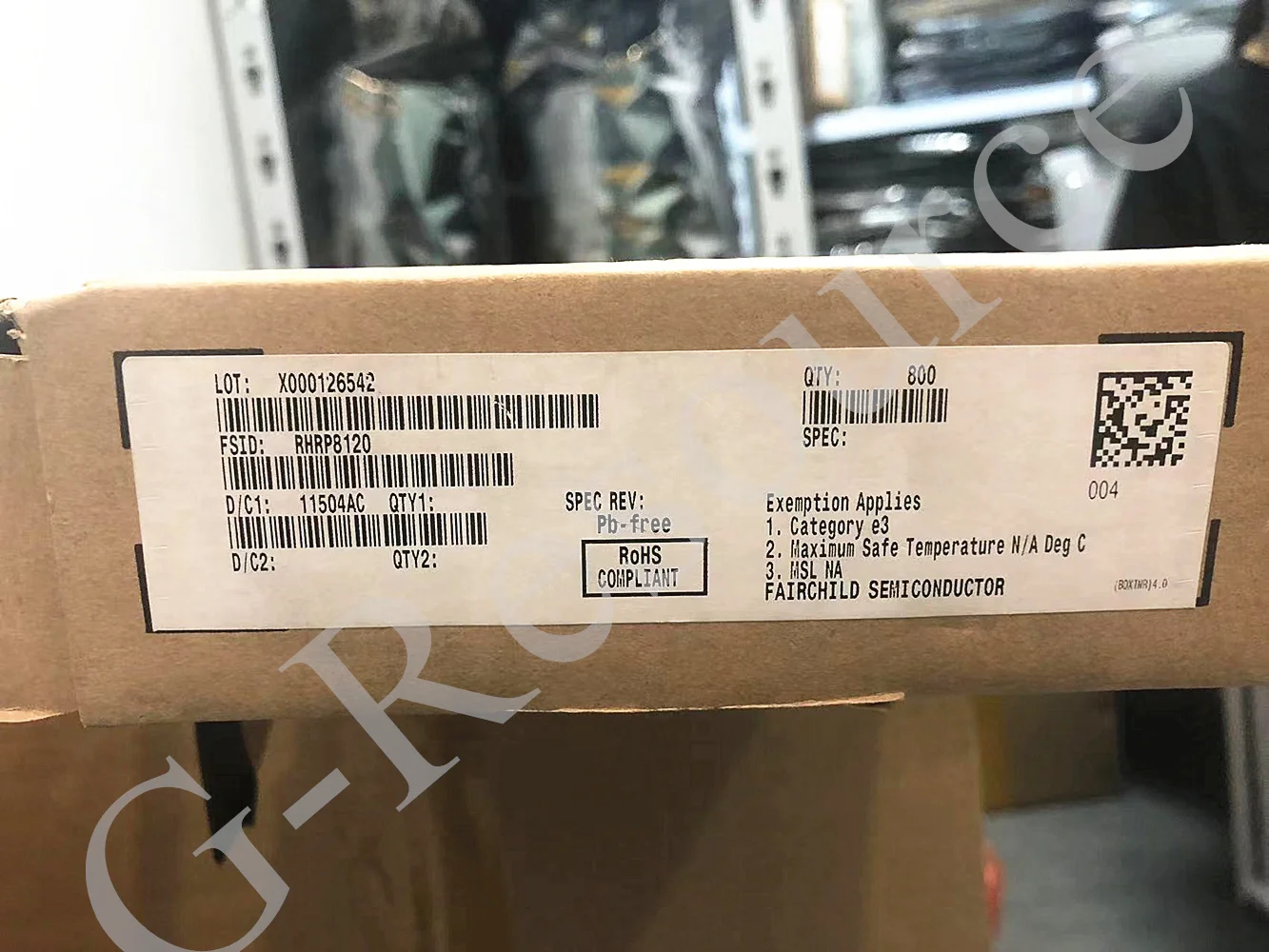 Nuevo Original (10 uds) RHRP8120 TO220-2 8A 1200V diodo de recuperación súper rápida - imagen 3