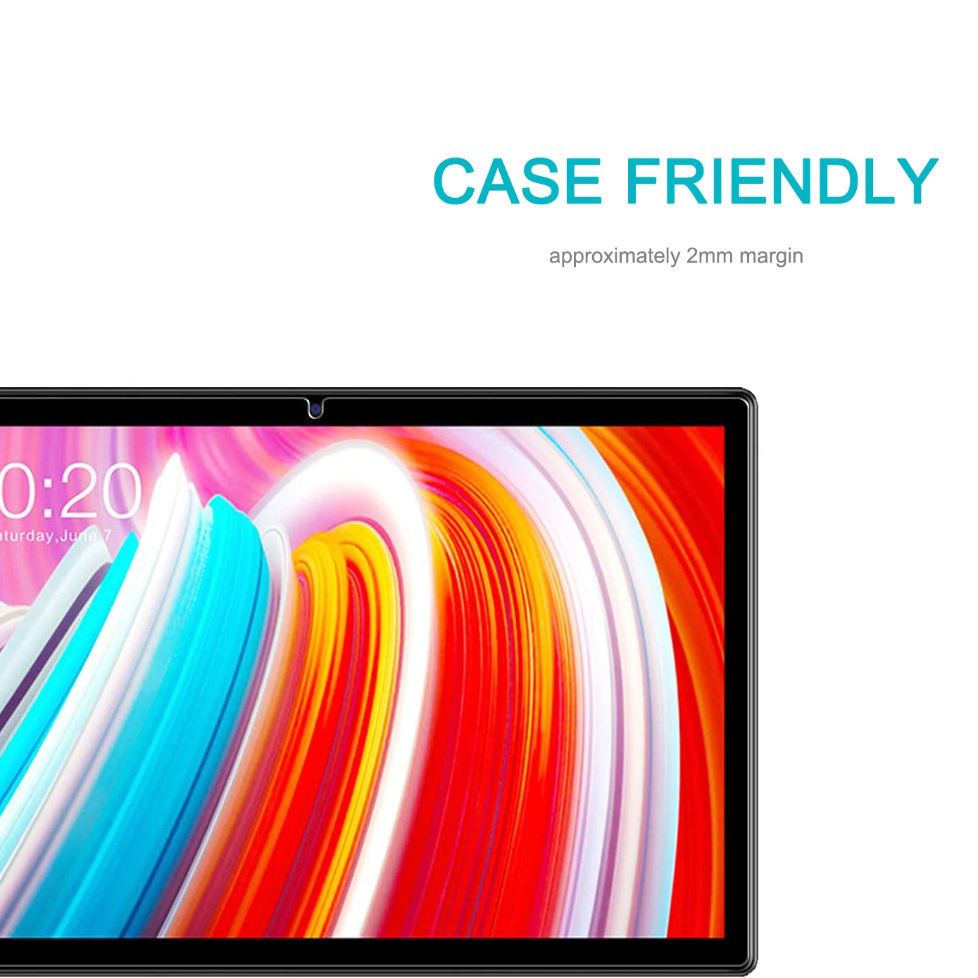 2 uds Protector de pantalla de vidrio templado para Teclast T50 T40S Pro T8 M40 Air M40SE M40 Plus P20HD P20S P25T P30HD P30S P40HD P80 T X - imagen 4