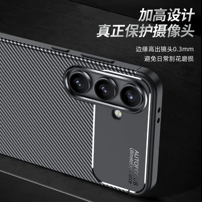 Para Samsung Galaxy S24 FE Funda Samsung Galaxy S24 FE Funda de silicona suave Fundas protectoras para teléfono Samsung S24 FE Funda - imagen 3