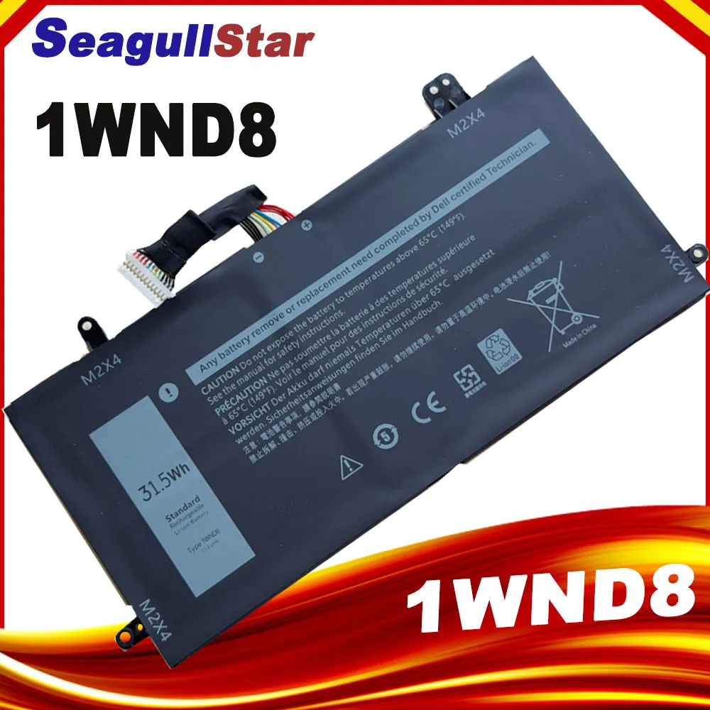 Batería 1WND8 para Latitude 5285 5290 2 en 1 0FTH6F FTH6F X16TW J0PGR