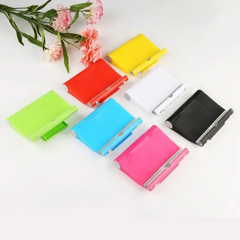 Soporte de escritorio plegable Universal para teléfono Samsung S20 Plus Ultra Note 10 IPhone 11, soporte de escritorio para tableta y teléfono móvil - imagen 5