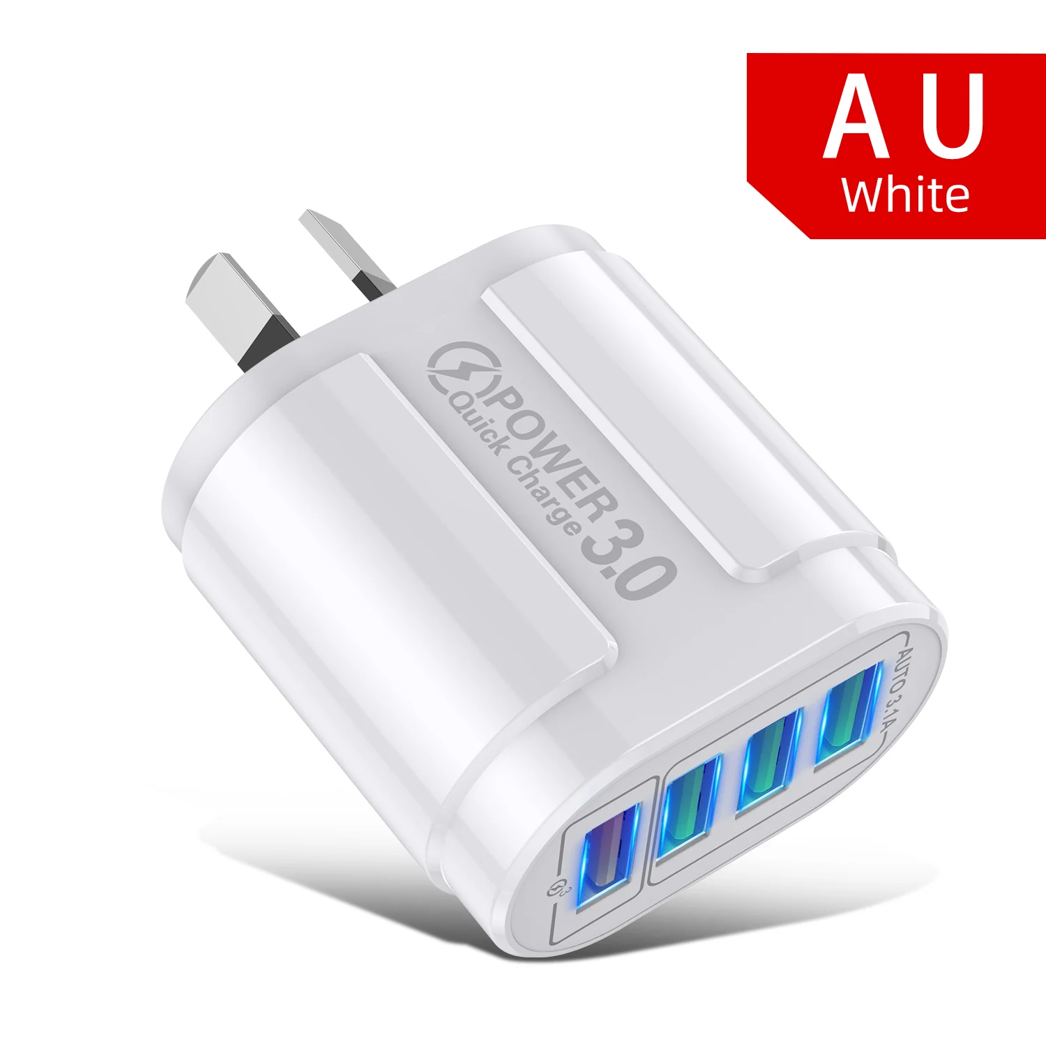 AU Plug White