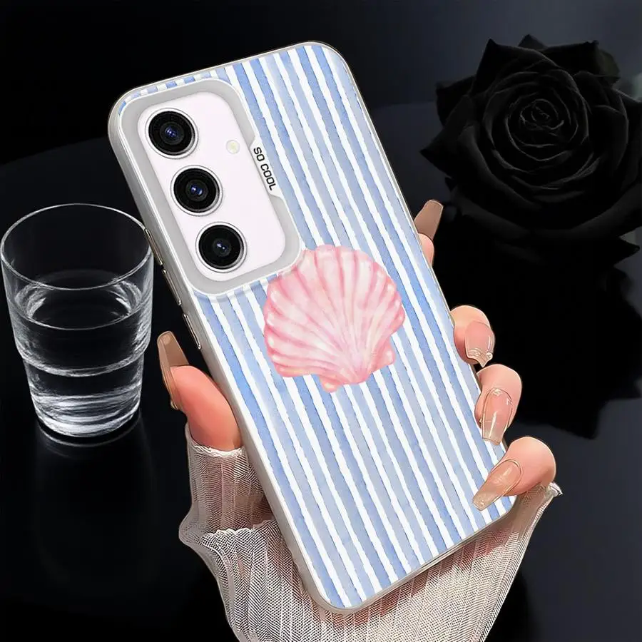 Marinc Life cangrejos langostas Cool Back funda de teléfono para Samsung Galaxy A73 A53 A24 A26 A25 A22 A52 A32 A36 A23 A33 A34 - imagen 3