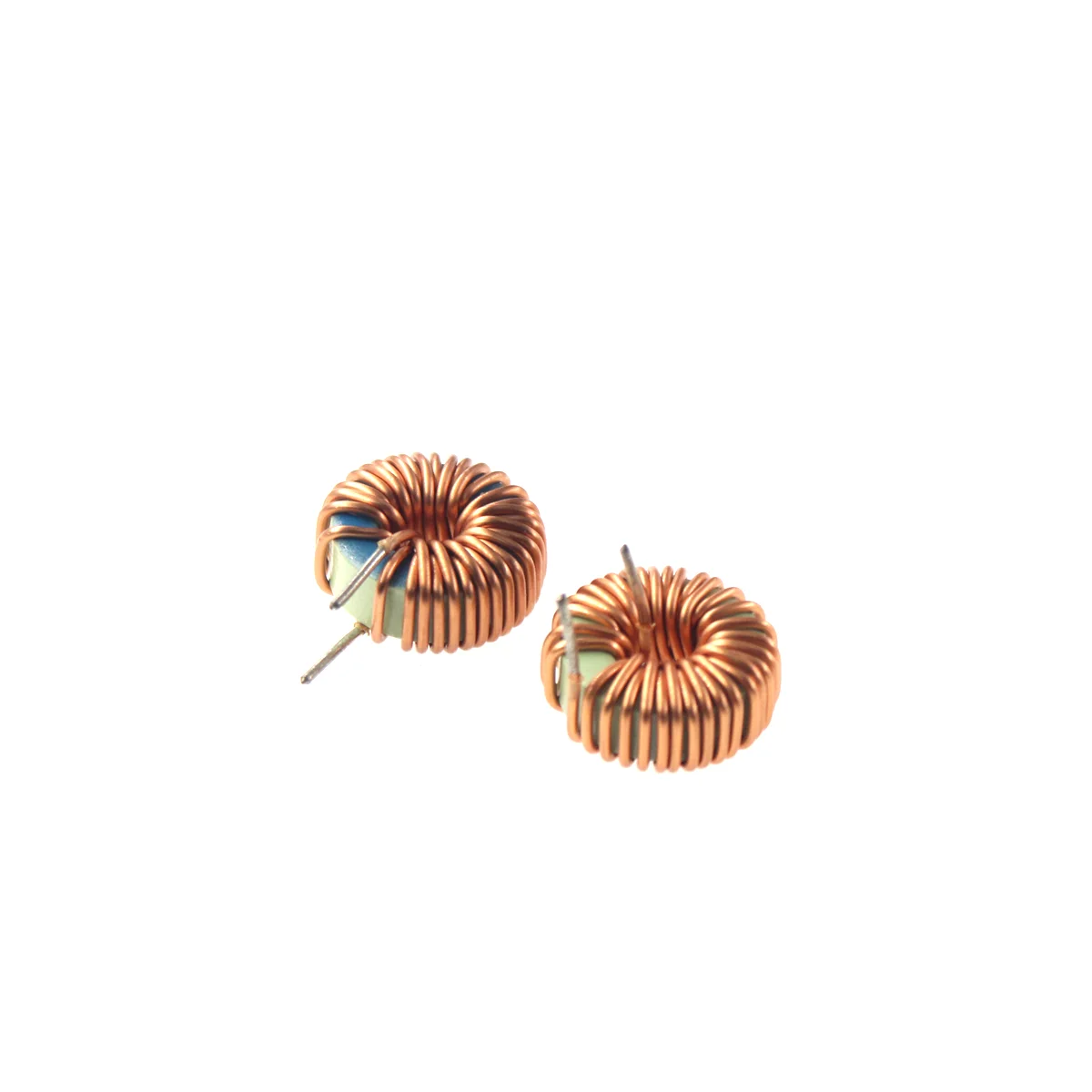 2 uds 18mm Vertical Horizontal 6852A-22 47 150 220 330UH 10A inductor de anillo verde azul de alta corriente - imagen 2