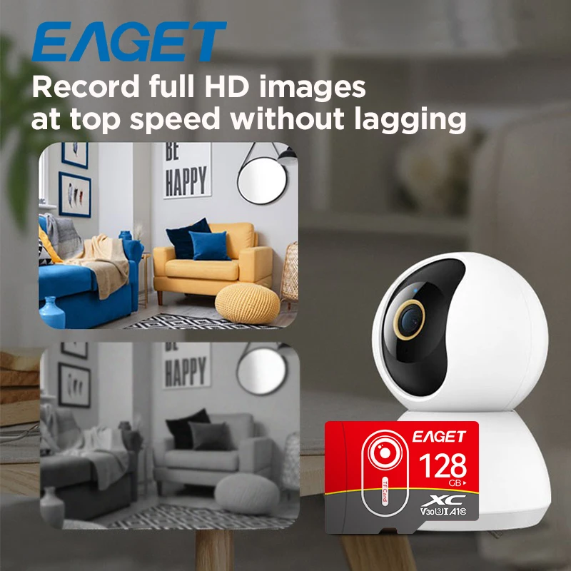 Tarjeta de memoria Eaget TFIP 256GB 128GB 64GB 32GB Tarjeta SD TF UHS-1 Tarjeta Flash Memoria 64GB 32GB Tarjeta SD - imagen 4