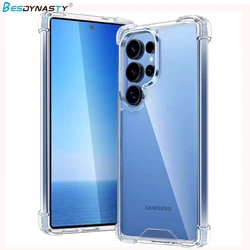 Samsung Galaxy S25 Edge, S24 y A56 – Funda Híbrida Transparente