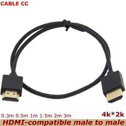 Cable HDMI 2.1 4K 60Hz ultradelgado para cine y gaming