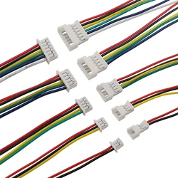 Conector JST 1,25 mm Macho/Hembra 2-6 Pines con Cable
