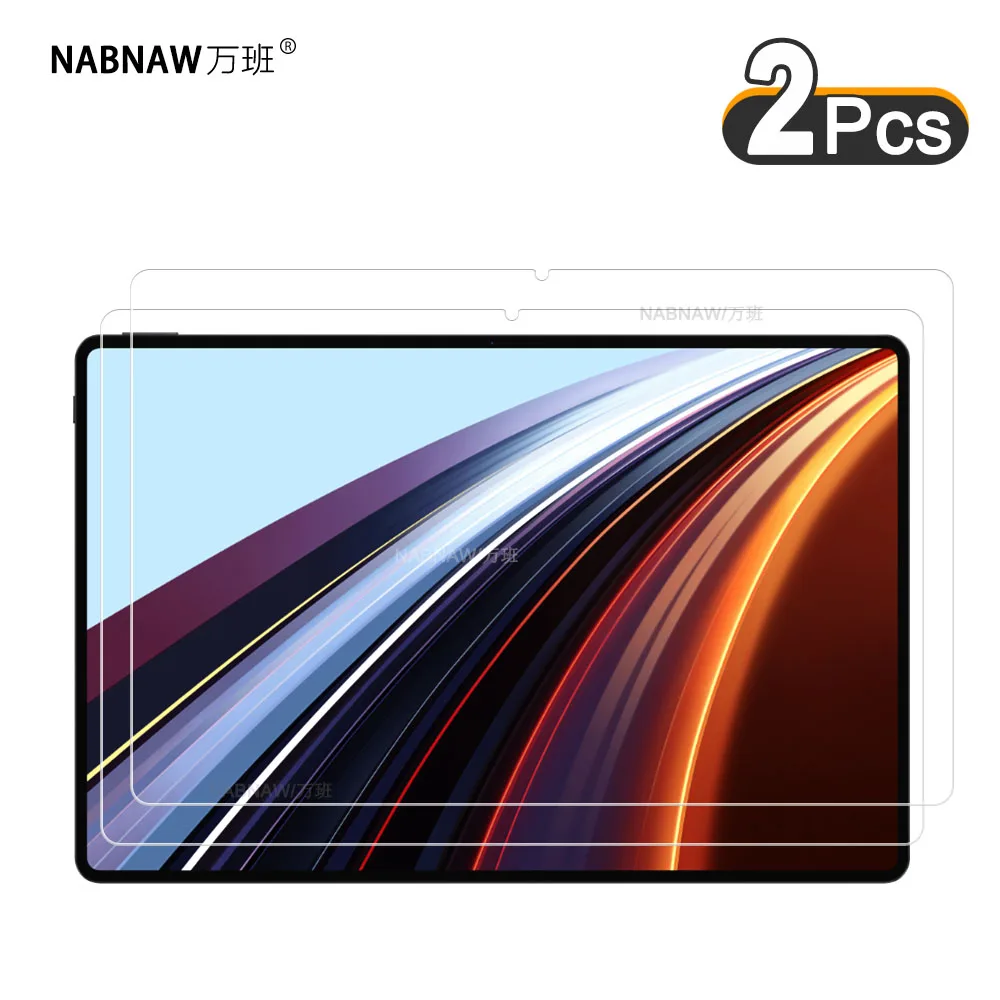 2 piezas de película dura transparente HD vidrio templado Protector de pantalla a prueba de arañazos para Honor Pad GT Pro 12,3 pulgadas fácil de instalar - imagen 3