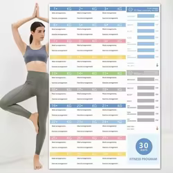 Planificador entrenamiento físico a prueba agua, organizador horarios entrenamiento fácil usar, programa para