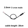 3.5mm 3 core male