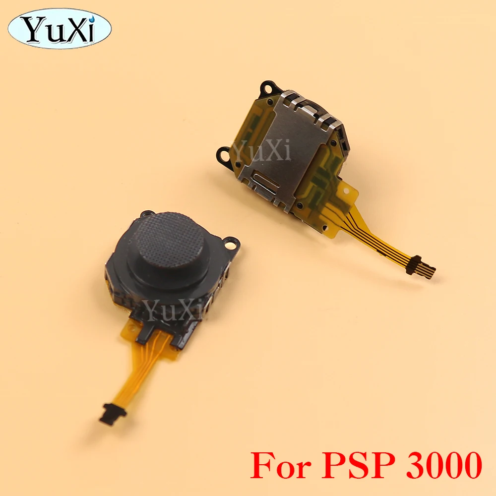 1 unidad de Joysticks analógicos 3D para PSP 1000 2000 3000, tapas de agarre de botón negro, potenciómetro de módulo para reemplazo PSP1000 - imagen 5