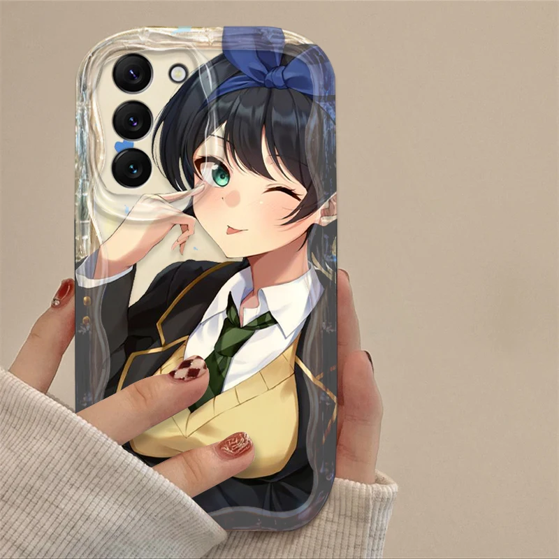 Funda de novia para S21 S23 S24 Ultra Plus FE A55 A35 A25 A05S A54 A53 A52 A33 A32 Wave, funda de teléfono - imagen 5