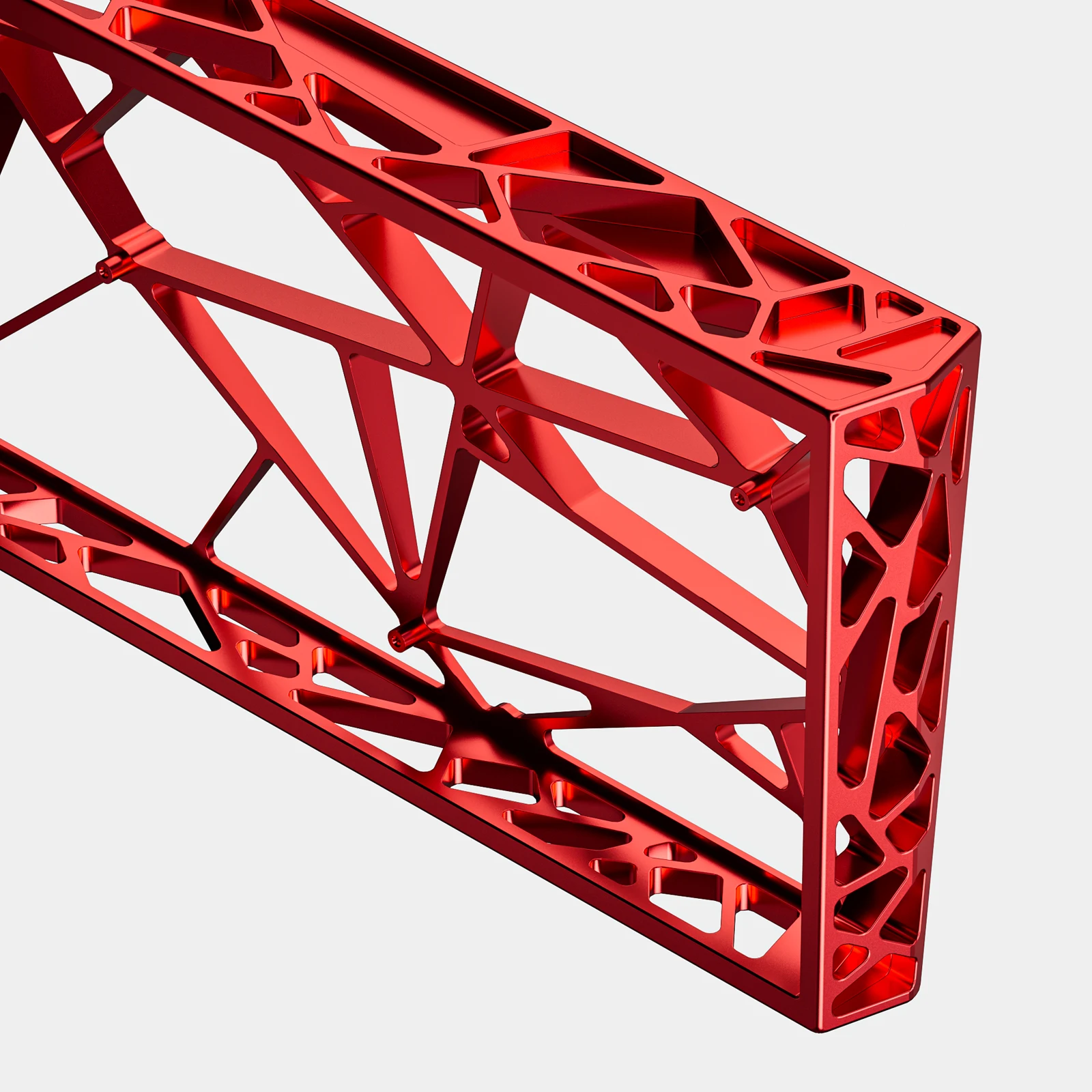 AK60HE-carcasa de teclado mecánico de montaje en bandeja de aluminio con esqueleto, Kit de teclado con interruptor magnético personalizado 60% para GH60 Wooting RAKKA - imagen 5