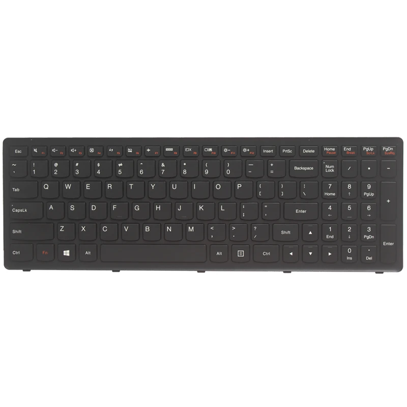 Teclado para portátil Lenovo Ideapad S500 G500S G505S G510S S510p Z501 Z510 FZ510 Flex 15 Z505, nuevo, EE. UU., Inglés - imagen 5