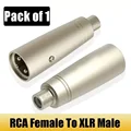 RCA-F To XLR-M