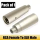 RCA-F To XLR-M