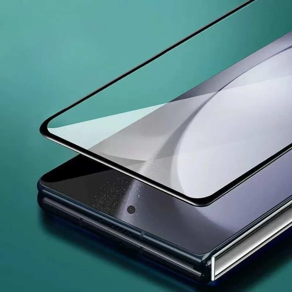 2 uds vidrio templado transparente frontal para Samsung Galaxy Z Fold 7/Z Fold 6, protectores de pantalla de poste instantáneo de alta claridad Z Fold 5 4 5G - imagen 4