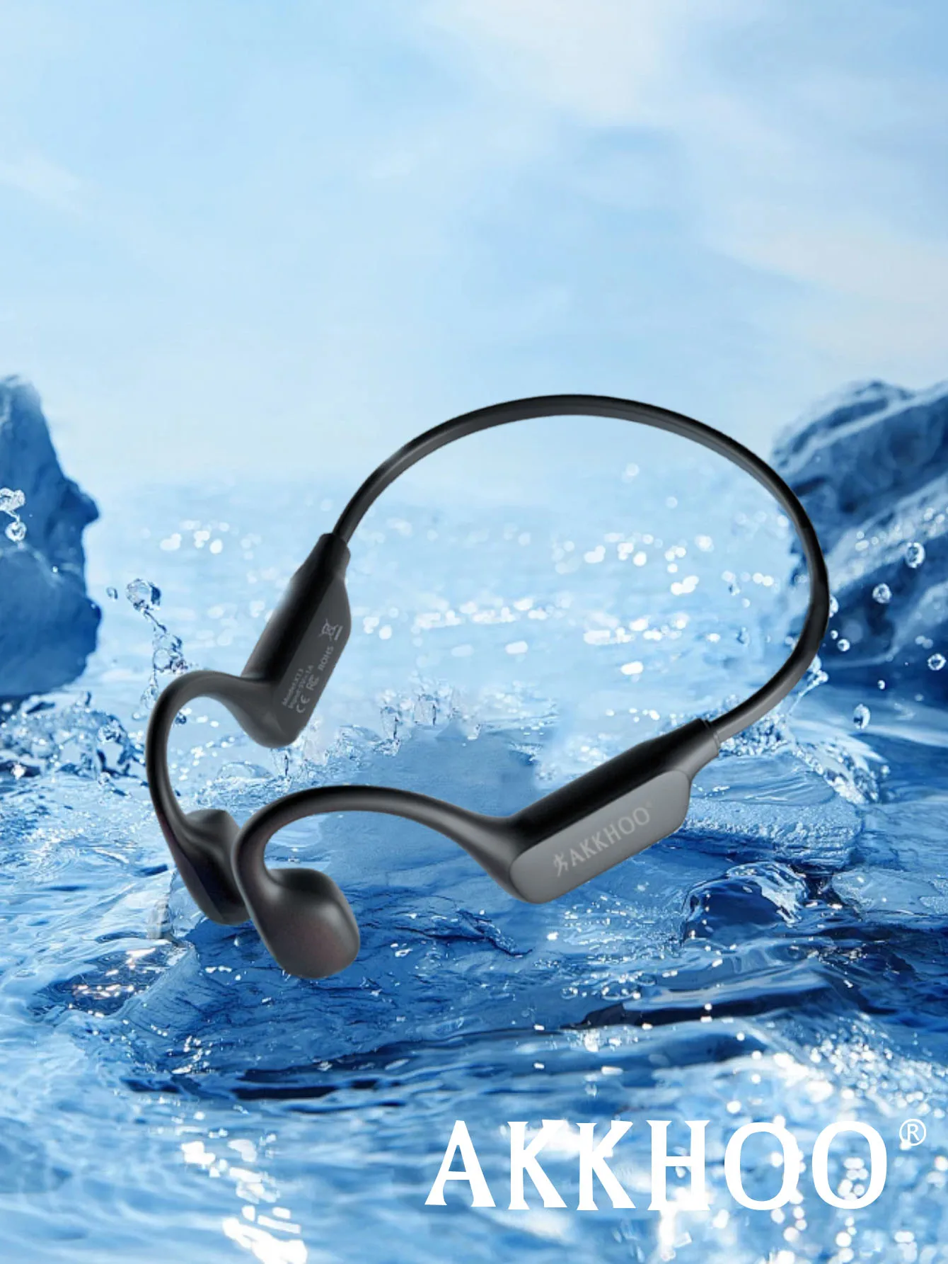 Auriculares de conducción ósea de proceso de tres pruebas, función de cancelación de ruido ENC, auriculares Bluetooth para deportes al aire libre - imagen 3