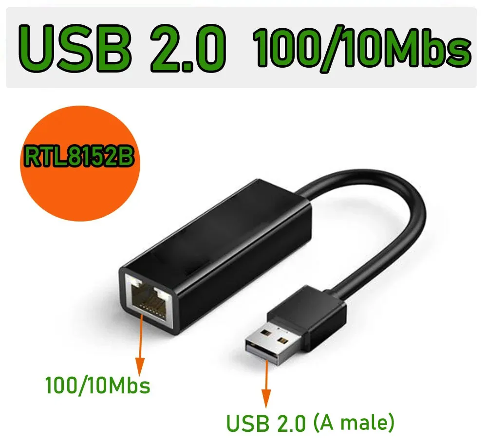 USB 2.0-A-100M