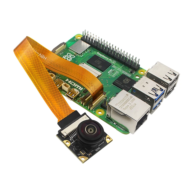 Cámara Raspberry Pi 5 de 8 MP 77 °   130 °   160 °   200 °   Cámara web IMX219 Sensor Chip Interfaz CSI para Raspberry Pi 5 Zero W 2W - imagen 5