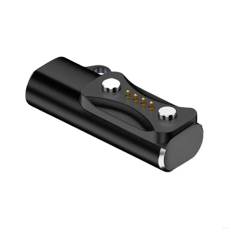 Adaptador conector convertidor carga rápida tipo C, ligero, apto para viajes, 462E, para reloj inteligente, fuente - imagen 4