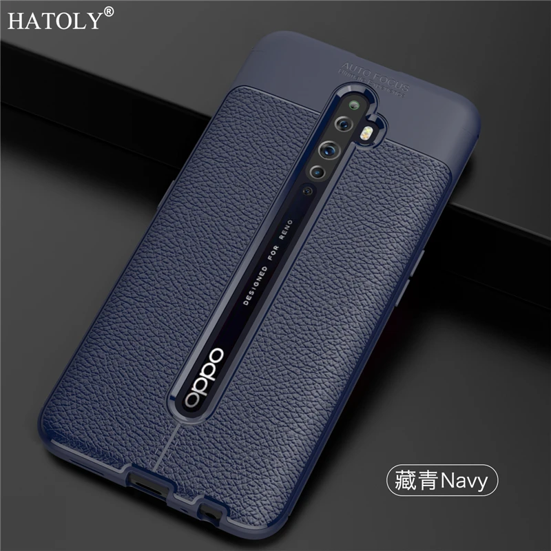 Para cubierta Oppo Reno 2Z, Funda de cuero PU, funda de silicona suave de TPU, funda antigolpes, funda de teléfono Reno2Z Reno2 Z para OPPO Reno 2Z - imagen 5