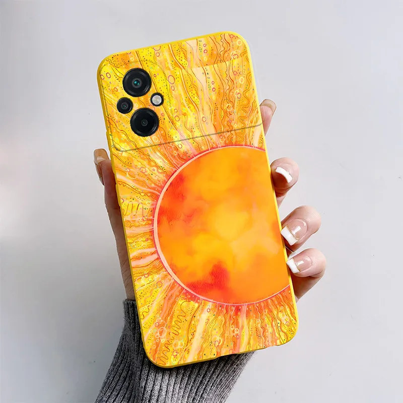 Para Xiaomi POCO M5 funda bonita de dibujos animados gato zorro funda de silicona suave para POCO M5 M5S M4 funda protectora de TPU para POCO M5 - imagen 5