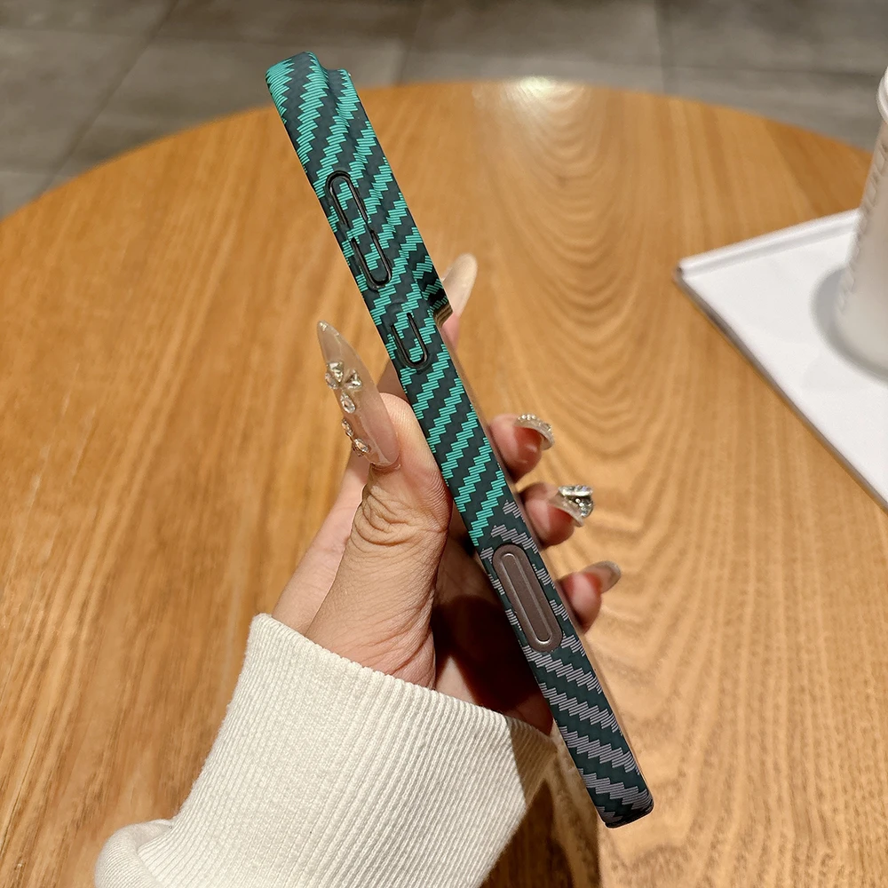 Funda para OPPO Find X9 Pro PC diseño de textura de fibra de carbono cubierta dura mate para OPPO Find X8 Ultra X8S + parachoques fino a prueba de golpes - imagen 5