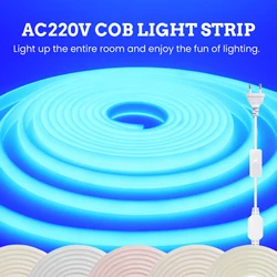 Tira LED COB Neón Impermeable Multicolor para Decoración