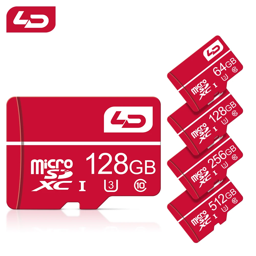 Tarjeta de memoria Microsd LD Original, 256GB, 128GB, 64GB, 1TB, 512GB, 32GB, tarjeta TF