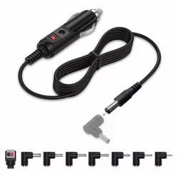 Cable de alimentación para mechero de coche 12 V con LED