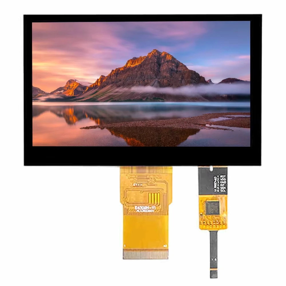 Módulo de pantalla TFT de 4,3 pulgadas MCU pantalla serie IPS paralela HD condensador táctil 800 luminancia 40PIN - imagen 3