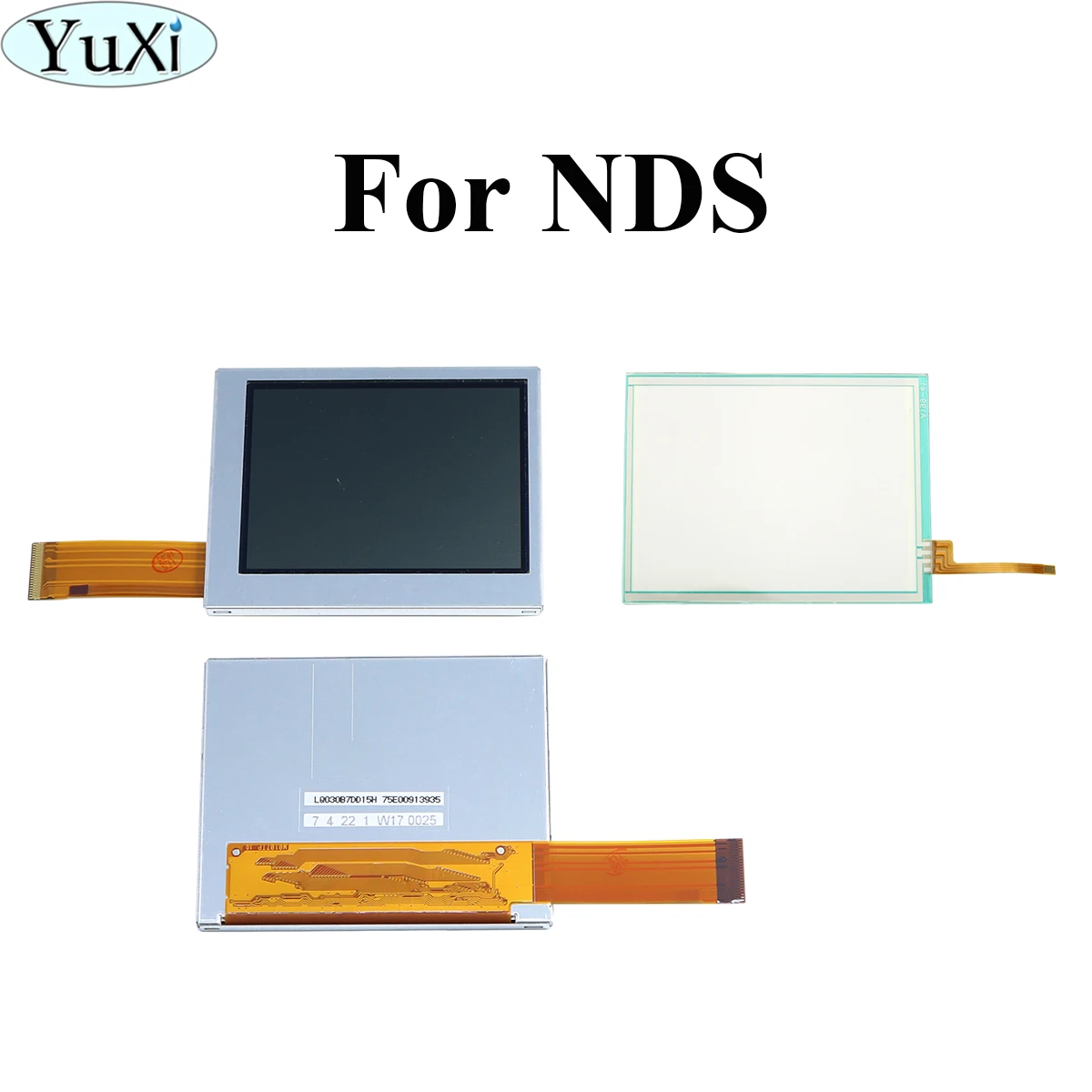 Pantalla LCD para piezas de repuesto del digitalizador de pantalla táctil Nintend DS NDS