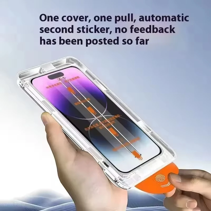 1-5 uds Protector de pantalla sin polvo de fácil instalación para Xiaomi Poco M6 Pro 5G X6 X5 X3 NFC C65 M5s M4 M3 M2 F6 F5 X4 vidrio templado - imagen 3