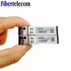 Módulo SFP+ 10G WDM Bidi 40km LC Transceptor Fibra Óptica 1270/1330nm