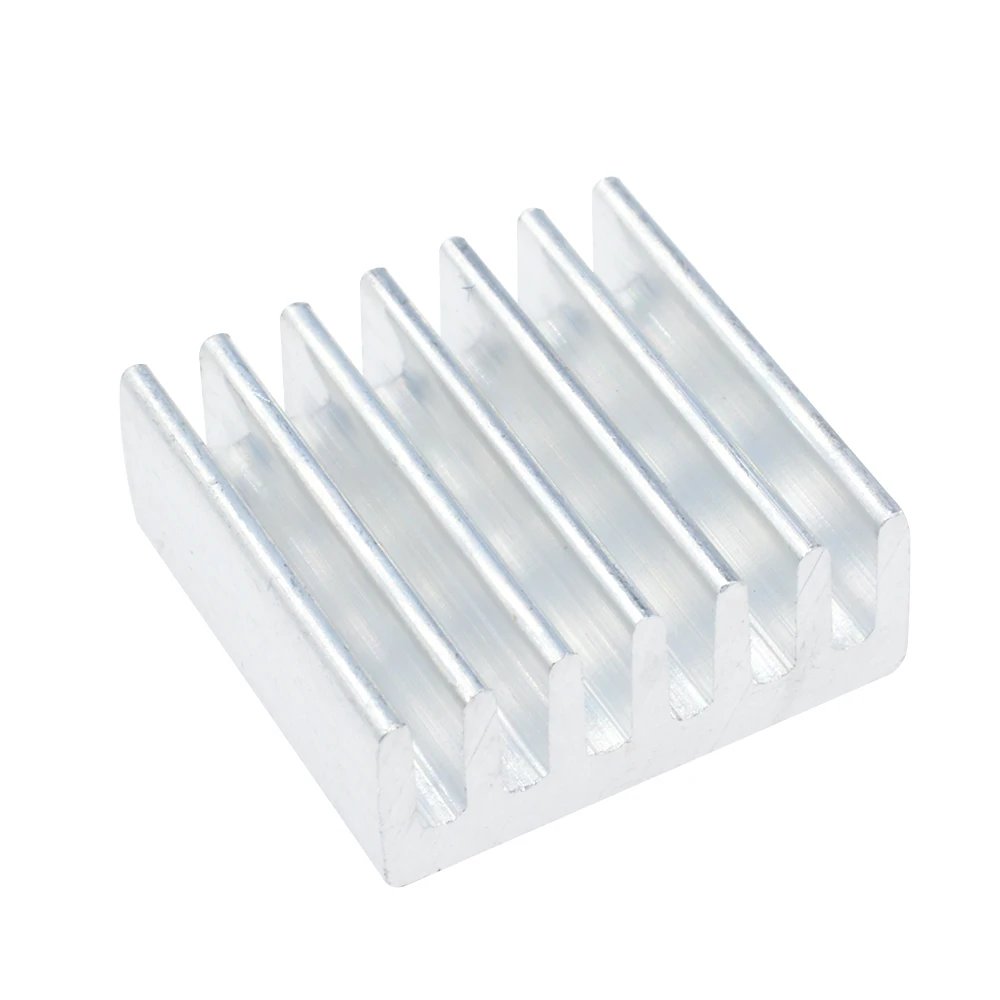 Disipador de calor de aluminio para CPU, módulo de disipador de calor con aleta, Enfriador de placa de radiador, GPU, VGA, RAM, LED, IC, 5/10 piezas - imagen 2