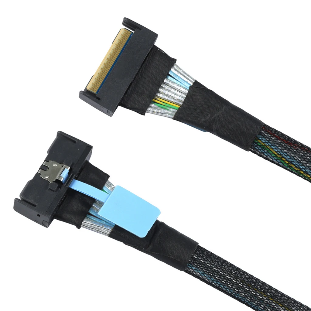 Cable adaptador PCI Express Slimline SAS MCIO SFF-8654 8I 5.0 74P PCIE a MCIO 8654 Línea de conexión - imagen 5