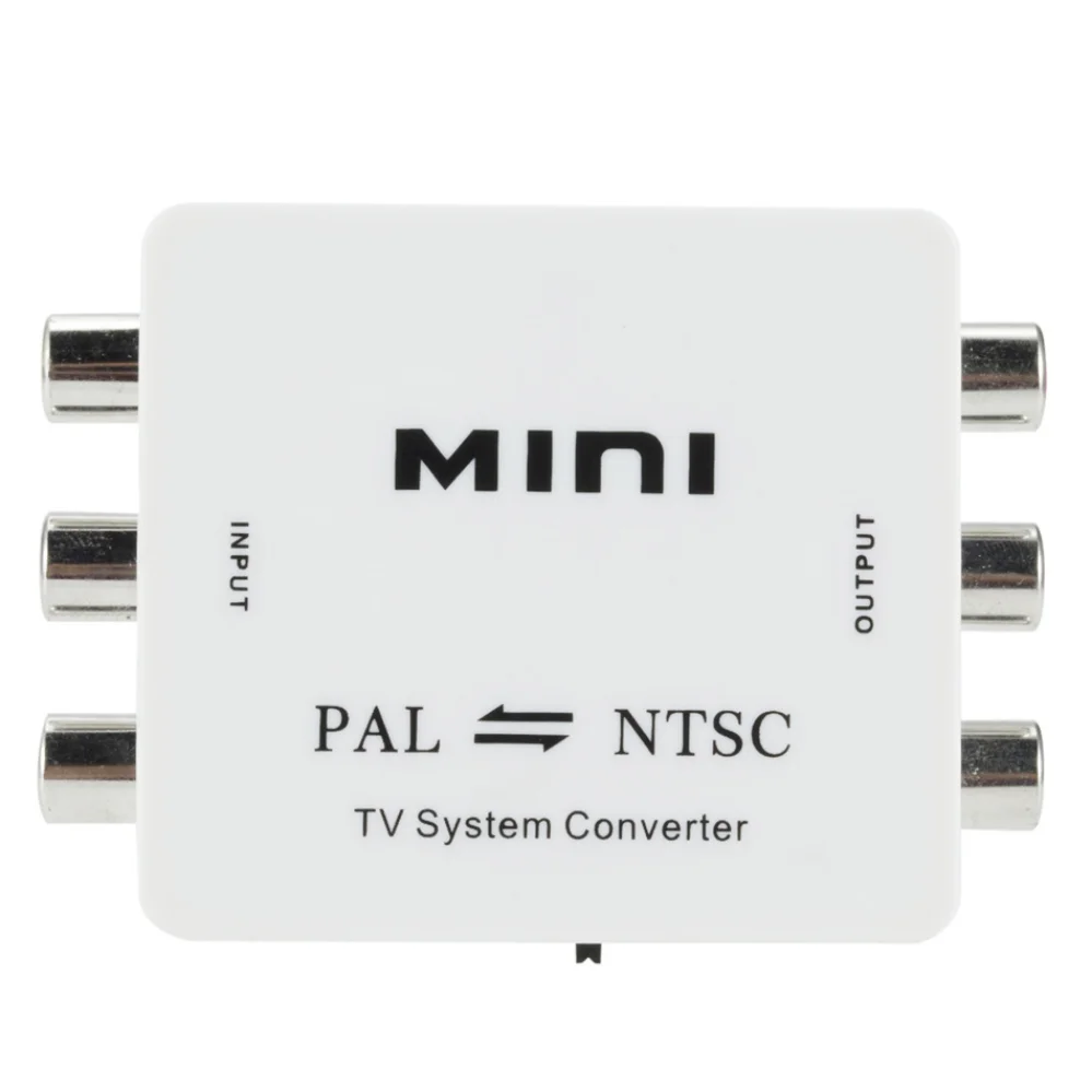 Convertidor TV Bidireccional Mini PAL NTSC Conmutador Sistema TV - imagen 4