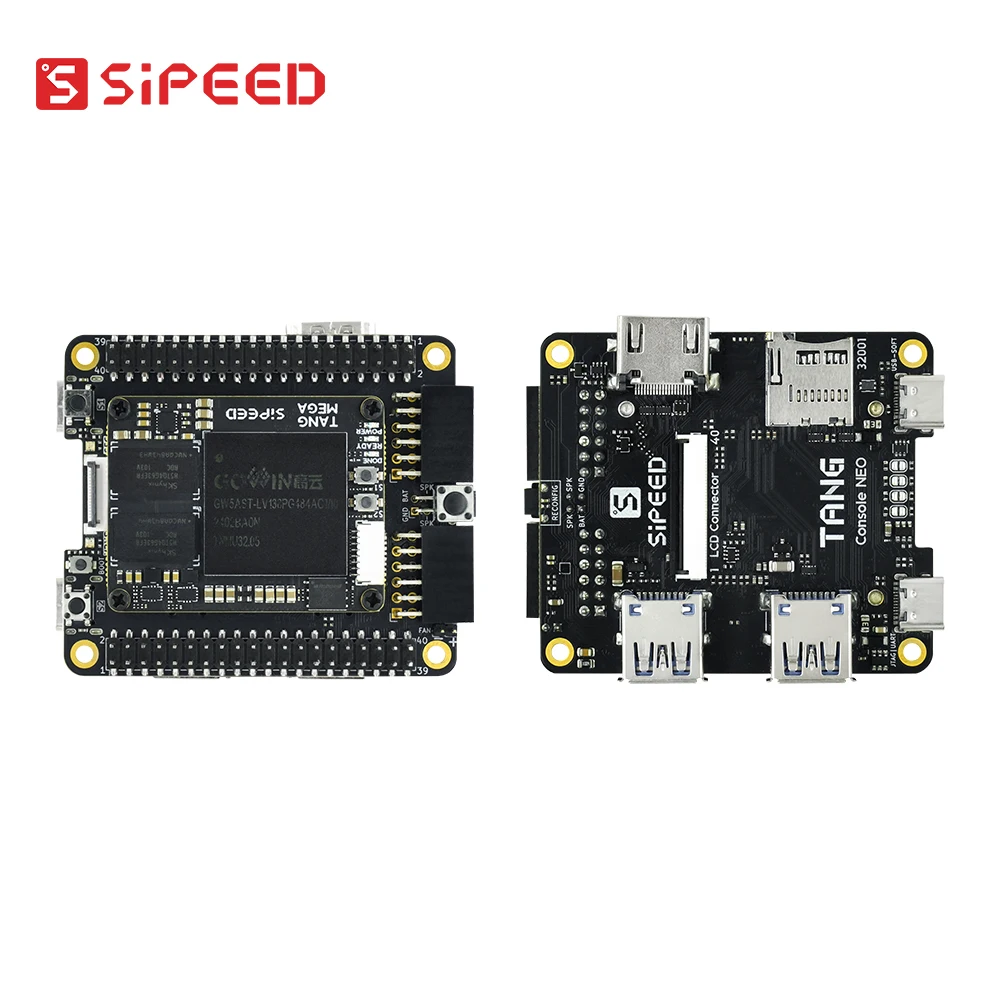 Consola Sipeed Tang 60K/138K GOWIN FPGA Consola de juegos retro compacta de alto rendimiento, HDMI, Dual PMOD, RaspberryPi 5 PCIe HAT - imagen 2