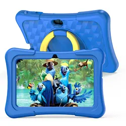 PRITOM Tablet infantil Android WiFi Bluetooth cámara funda resistente