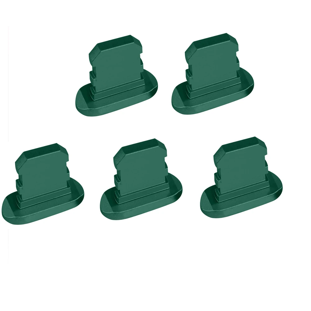 5pcs green