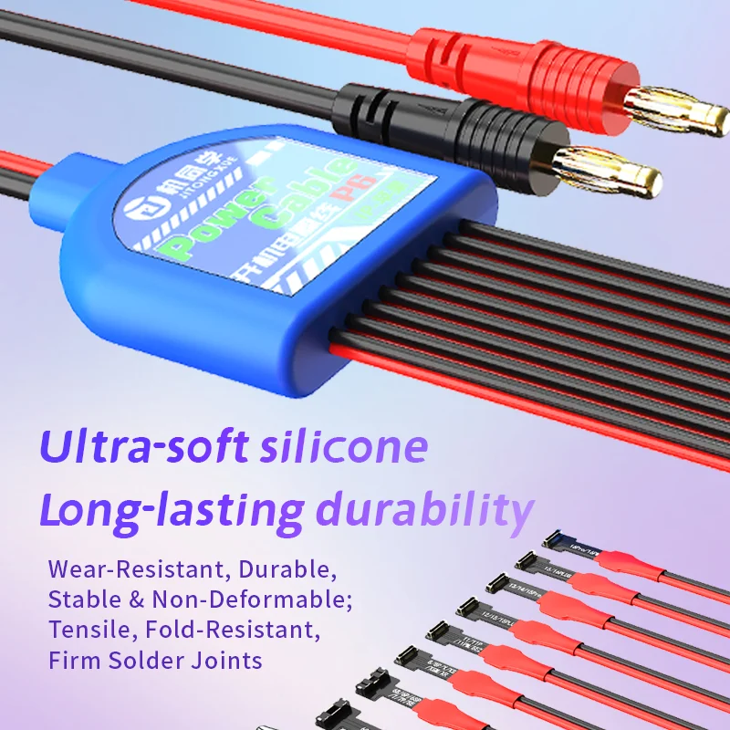 Cable de encendido Apple JTX P6 8 en 1, Cable flexible FPC, núcleo de cobre puro para reparación de IPhone de 6-16PM, No requiere energía para herramienta de encendido - imagen 5