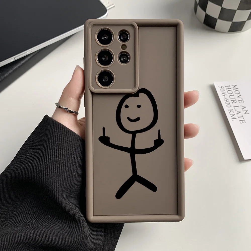 Funda de teléfono estética de silicona para Samsung A55 5G Galaxy A54 A15 A35 A34 A16 A06 A05 A05s A52 A53 A25 A24 A32 A33 A12 Funda - imagen 4