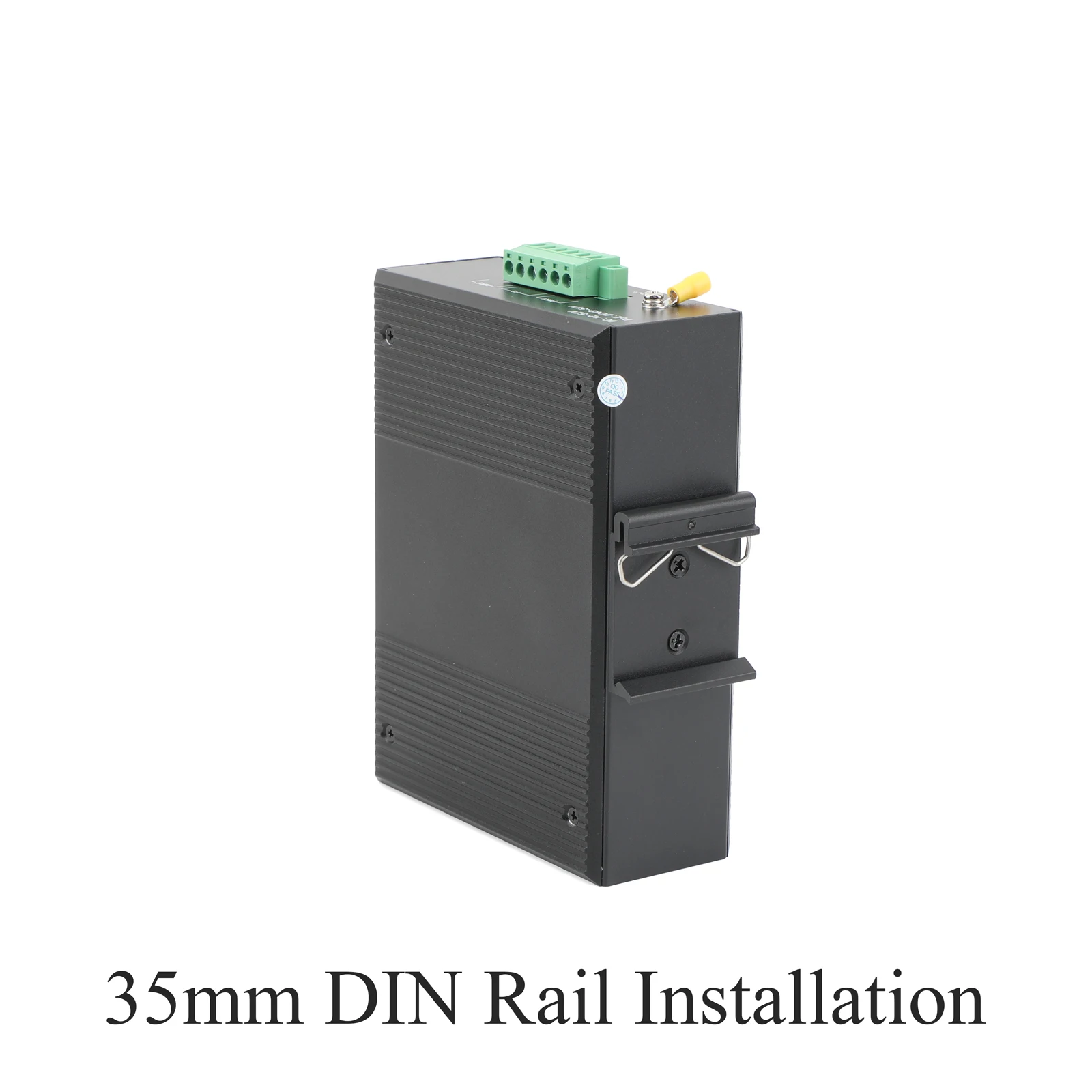 Transceptor industrial Gigabit SFP, 2 puertos a 8 POE, interruptor de fibra óptica de 10/100/1000M con módulos de 550M, 2KM y 3KM para red - imagen 3