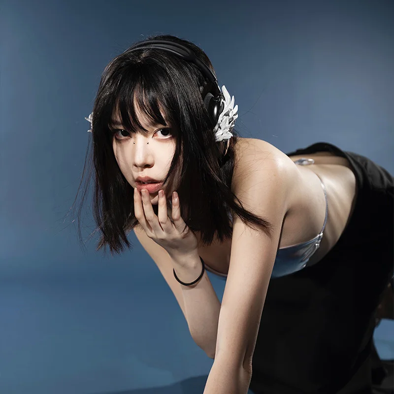 Funda para auriculares con tema de alas gemelas AirPods Max, diseño personalizado en forma impresa en 3D, protección contra caídas, accesorios para regalo - imagen 4